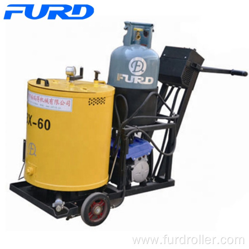 Hand Push LPG Heating Asphalt Crack Sealing Equipment With 60L Tank